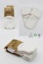 Organic Seamless 2-Piece Pointed Circle Non-Slip Towel Socks Baby Socks - 8