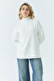 Women's Half Fisherman Loose Sweater 4964 - 5