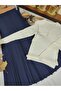 Duble Knitted Fabric Thin Pleated Skirt - 4