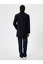 Slim Fit Cashmere Coat with Pocket Detail - 4