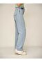 Alice Light Blue Snow High Waist Wide Leg Jeans Women's Wide Leg Jeans - 3