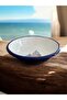 4 Pieces 24 cm Enamel Bowl Plate, Deep Plate, Soup Plate, Retro, Deep Plate, Soup Bowl, Marinade - 3