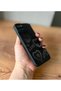 iPhone 13 Black Patterned Camera Protected Case - 3