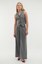Pleated Straight Fit Pants
