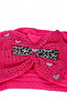 Girl's Bow Scarf Beret - 2