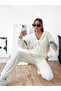 Women's Plush Bottom Top Winter Tracksuit Set