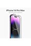 واقي شاشة كامل من الزجاج المقاوم للكسر لهاتف iPhone 14 Pro Max/15 Plus/16 Plus مع إطار وملحقات التطبيق - 2