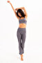 Smoked Women's Sports Bra with Back Detail, Light Support and Removable Pads - Surge - 6