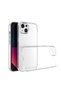 iPhone 15 Case Camera Protected Transparent Ultra Thin Flexible Colorless Silicone Cover - 3