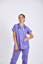 Unisex Terikoton Doctor Nurse Uniform Medical Uniform Surgical Top Thin Fabric (Top) - 2