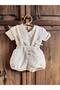 Gots Organic Certified Muslin Strappy Baby Shorts - 2