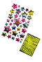 3D Stars 36 Pieces Sticker Set and 140 Letter Sticker Set - 2