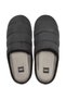 Adamo Men's House Slippers Silent Sole Black Smoke 41/46 - 2