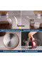 Bamboo Vacuum Lid Heat Resistant Glass Teapot with Strainer (1000 ml) Teapot - 8
