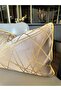 Mink Yellow Detailed Throw Pillow Cover - 6