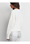 V-Neck Soft Textured Knitwear Sweater - 4