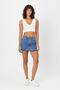 Alexandergardy Special Collection Zippered Denim Skirt (Byn-Zana1)