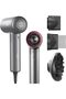 Hair Dryer with Adjustable Diffuser, 3 Speeds & 4 Temps, Fast Drying, Low Noise, Gray