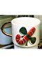 24 Carat Gold Decorated, New Year's Eve Christmas Candy Cane Embossed, Handmade Gift Mug - 3