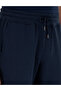 Navy Blue Slim Fit 3 Thread Elastic Leg Sweatpants 50299286-Vr033 - 5