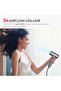 Hair Dryer with Adjustable Diffuser, 3 Speeds & 4 Temps, Fast Drying, Low Noise, Gray - 6