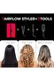 Airflow 2 in 1 Hair Curler & Straightener with 5 Temps & Dual Voltage, Black - 2