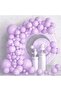 Balloon Set Macaron Lilac 60-Piece Balloon Chain Set