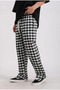 Square Plaid Patterned Casual Sweatpants - 3