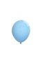 12 Inch Light Blue - Baby Blue Color 25 Pieces Pastel Decoration Balloons