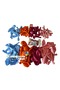 Balloon Set: Fuchsia, Pink Macaron, Orange Macaron, Blue Macaron, 100-Piece Balloon Chain Set - 3
