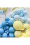 Balloon Set Light Blue - Macaron Blue - Macaron Yellow 60-Piece Balloon Chain Set - 4