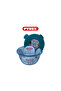 Cook&Go 0.7L Round Storage Dish with Airtight Lid - Versatile Freezer-to-Oven Solution - 2