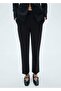 Straight-Cut Fabric Trousers
