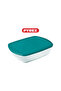 Cook & Store Rectangular Roaster with Lid - 400ml Capacity for Versatile Cooking and Storing - 3