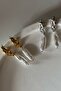 316L Steel Hanging Pearls Earrings - 3