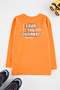 Orange Boy's Back Printed Knitted T-Shirt Tkdaw25Ts00033 - 2