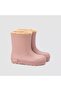 Igor Yogi Borreguito Girl's Pink Fur Rain Boots