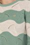 Women's Mint Crew Neck Sweater 50272043 -Vr090 - 7