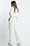 Women's Trendy Baggy Leg Modal Fabric Sweatpants with Double Pockets Wide Leg - 5
