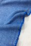 Draped Linen Fabric Dark Blue Color - 2