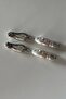316L Steel Hanging Pearls Earrings - 4