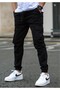 Men's Cargo Pants Elastic Leg Slim Fit Joger Pants with Wallet Pockets - 3