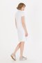 Women's White Polo Neck Knitted Dress 50269546-Vr013 - 4