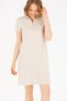 Women's Stone Polo Collar Knitted Dress 50269546 -Vr049 - 4