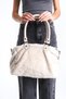 Women's Plush Bag Medium Size Casual Hand and Shoulder Bag with Handles and Strap - 4