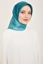 وشاح كلاسيكي منقوش تويل حرير 24Ya9150 4 19