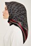 Classic Patterned Twill Silk Scarf 24Ya9167 2 32 - 3