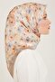 Floral Print Sura Silk Scarf 24Ya9108 82 33 - 2