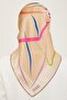 Floral Print Twill Silk Scarf 24Ya9115 31 36 - 4