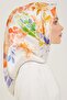 Floral Print Twill Silk Scarf 24Ya9127 51 03 - 2
